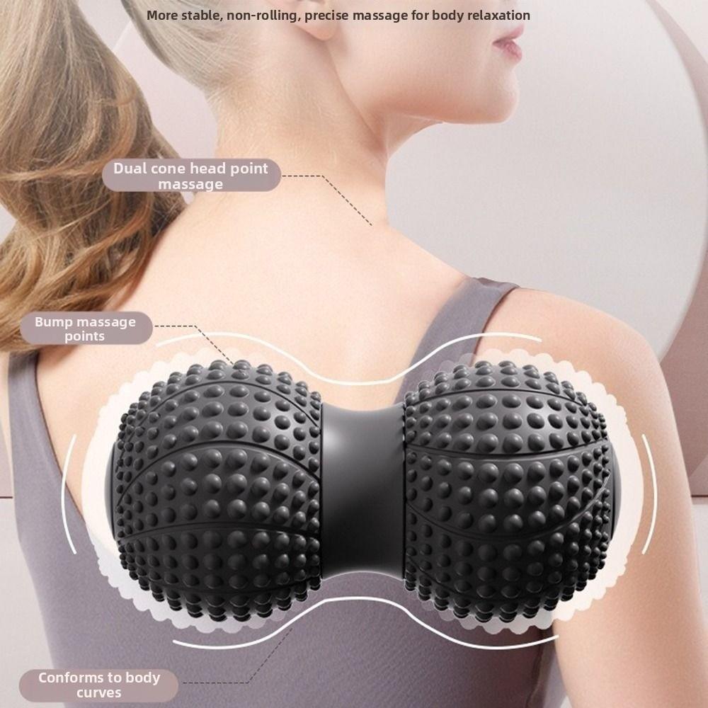 Raised Point Fascia Massage Roller Ergonomic Design Fascia Massager Back Massage