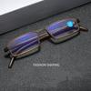 New Anti Blue Light Reading Glasses with Fashionable and Minimalist Design Personalized and Trendy Retro Computer Glasses