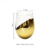 Modern Copper Wine Glasses Leadfree Crystal Rose Gold Unique Stemless Drinking Gass Cup Unbreakable Stemless Tumbler Glasses