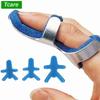 Tcare Medical Finger Splint Brace Aluminium Support for Frog Phalanx Posture Correction Injury Recovery Malleable Belt