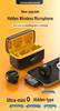 AI Noise Reduction Wireless Lavalier Microphone for Outdoor Live Broadcasting and Video Recording
