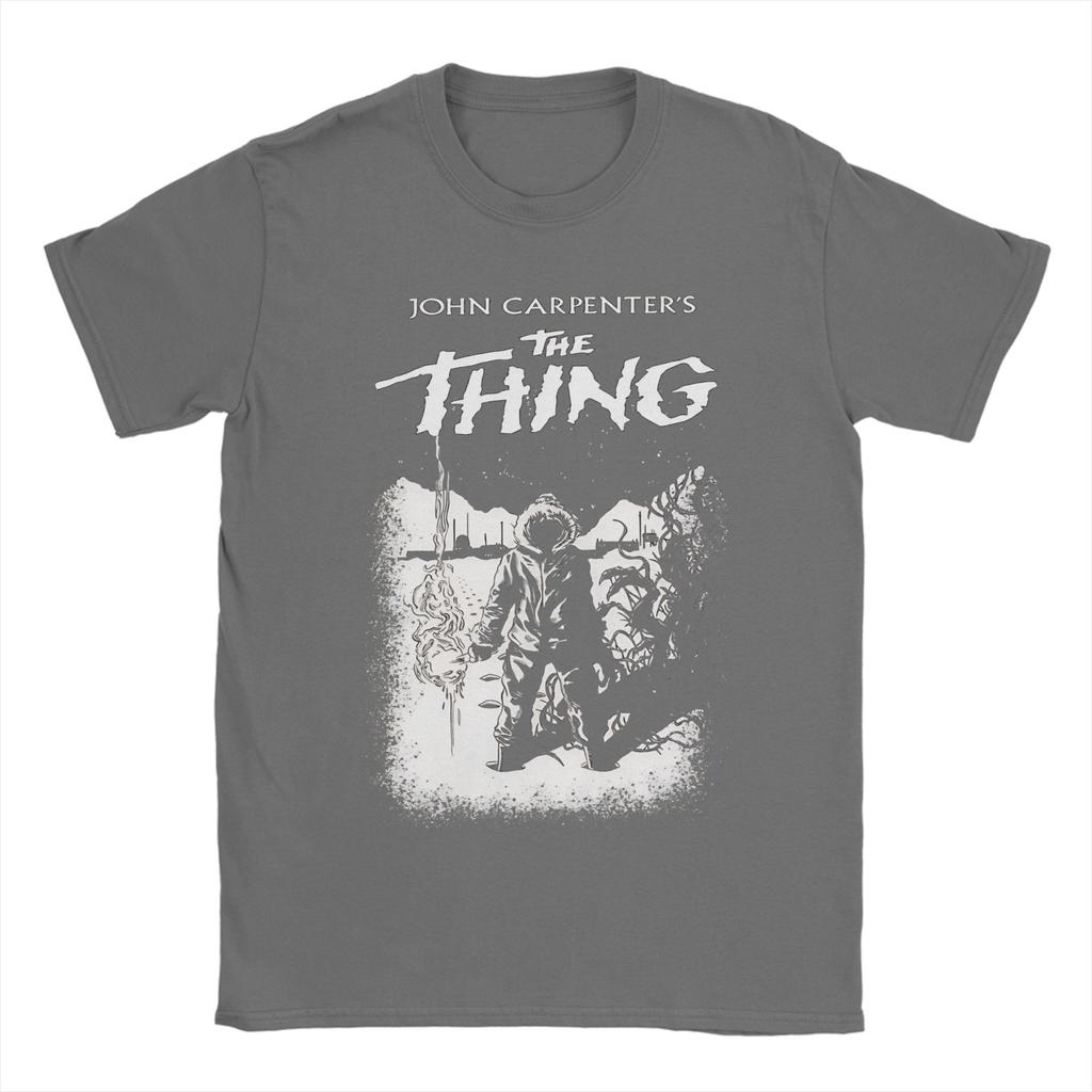 1982 jc The Thing Film Unisex T-Shirts Großartiges T-Shirt Kurzarm O-Ausschnitt T-Shirt Baumwolle Geschenkidee Kleidung