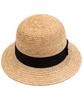 Yunibeosyeolkemiseuteuli Thunder Summer Raffia Cloche Hat Summer Fedora