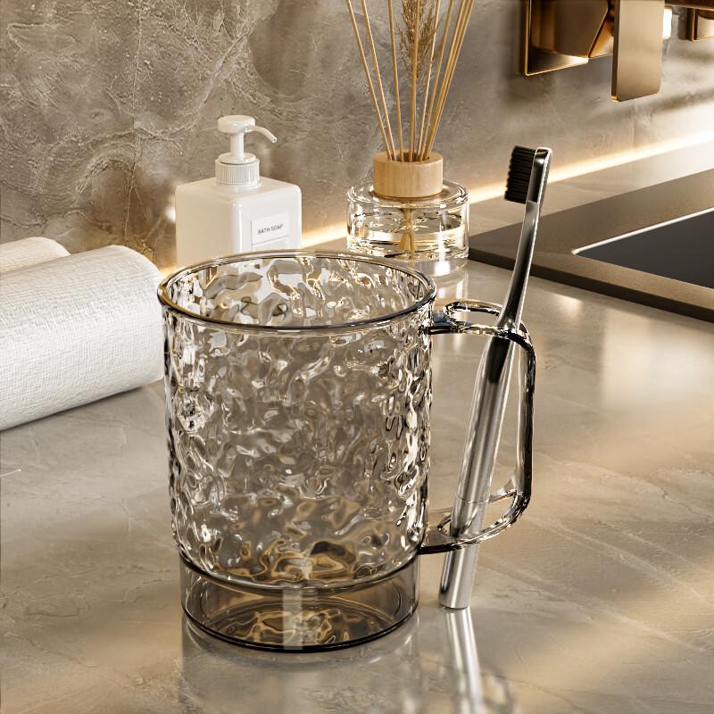 YIXI Large Capacity Transparent Mouthwash Cup