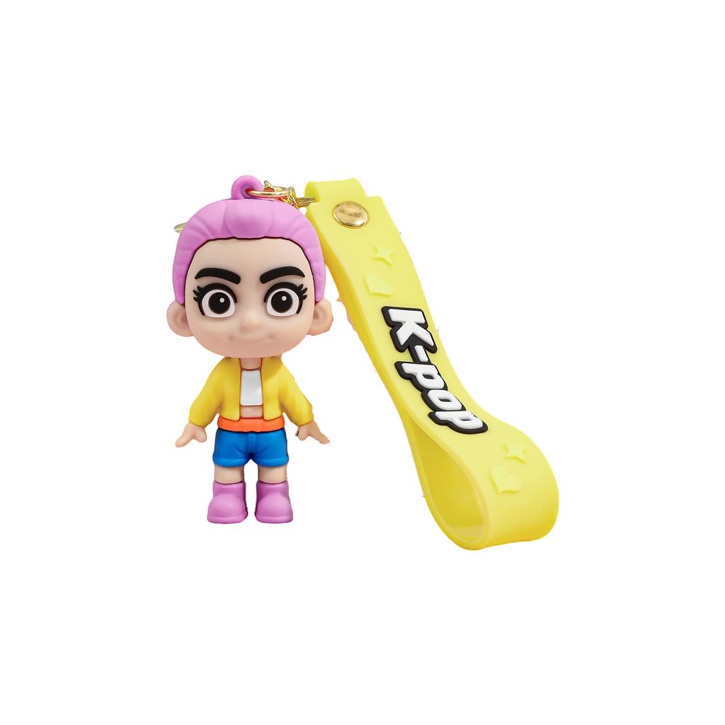 Cute Cartoon Acrylic Keychains - Adorable Character Designs, Perfect Gift For Kids, Acrylic Key Holders For Bags & Keys