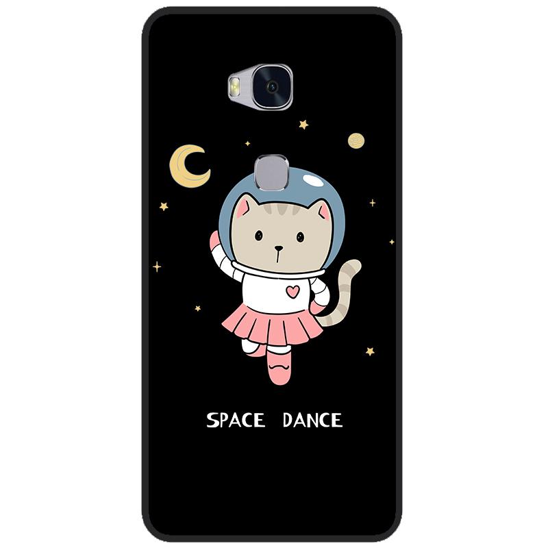 For Huawei GR5 2016 Honor 5X Phone Case Cute Silicone Case For Huawei Honor 5X 5 X Cover KIW-L21 5.5 " Soft TPU Protection Shell