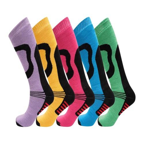 Soxy Womens/Ladies Thermal Ski Socks (Pack of 5)