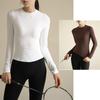 Damen Slim Fit Langarm Sportoberteil für Laufen & Yoga - Frühling/Herbst Stil