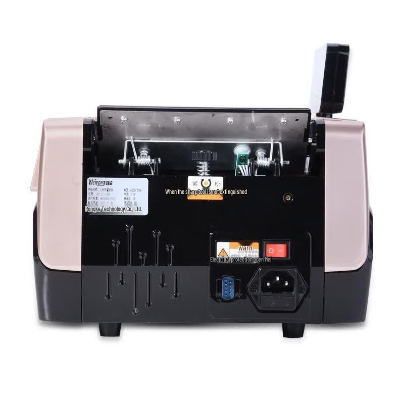 Weirong Smart Voice Banknote Counter CN plug (adapter included)