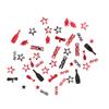 Graduation Confetti Black Red High Gloss Shiny 100g Graduation Party Confetti Party Decorations Supplies