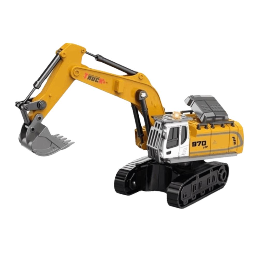Zinc Zinc Alloy Material Mini Excavator Toy 1:64 Scale Engineering Vehicle Toy New Dump Truck Toy Collectors