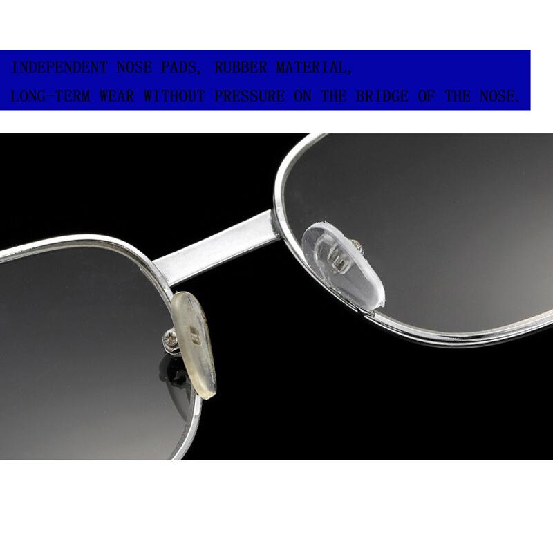 Anti Blue Light Glasses square Cermin Mata Silau Computer Eyeglasses for Women Men Fashion Metal Frame Specs