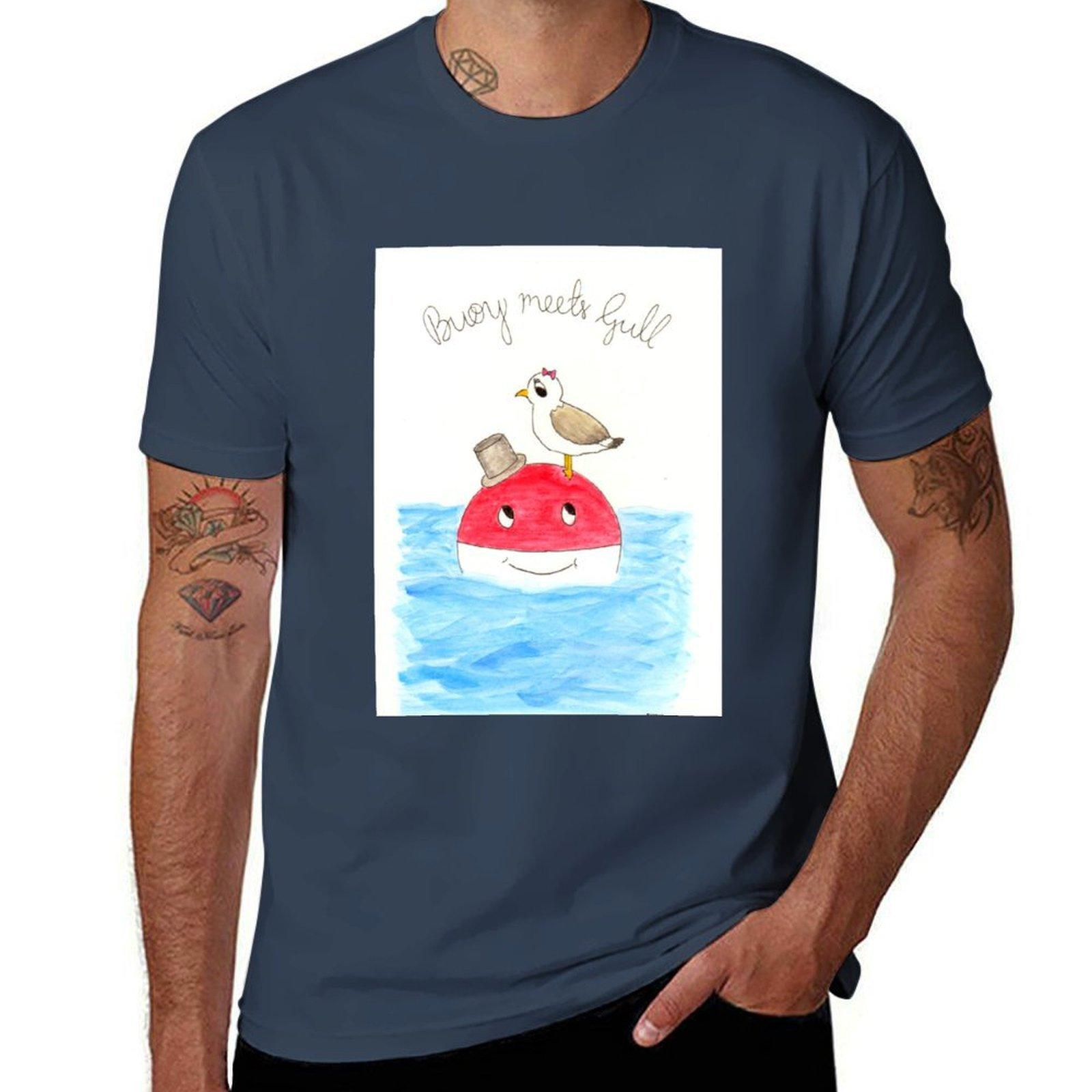 Buoy Meets Gull TShirt Lightweight Running Sports TShirt M