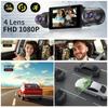 4 Channels Dash Cam for Cars WIFI APP Video Recorder 1080P Car Dvr Rear View Camera Parking Monitor DashCam Car Assecories