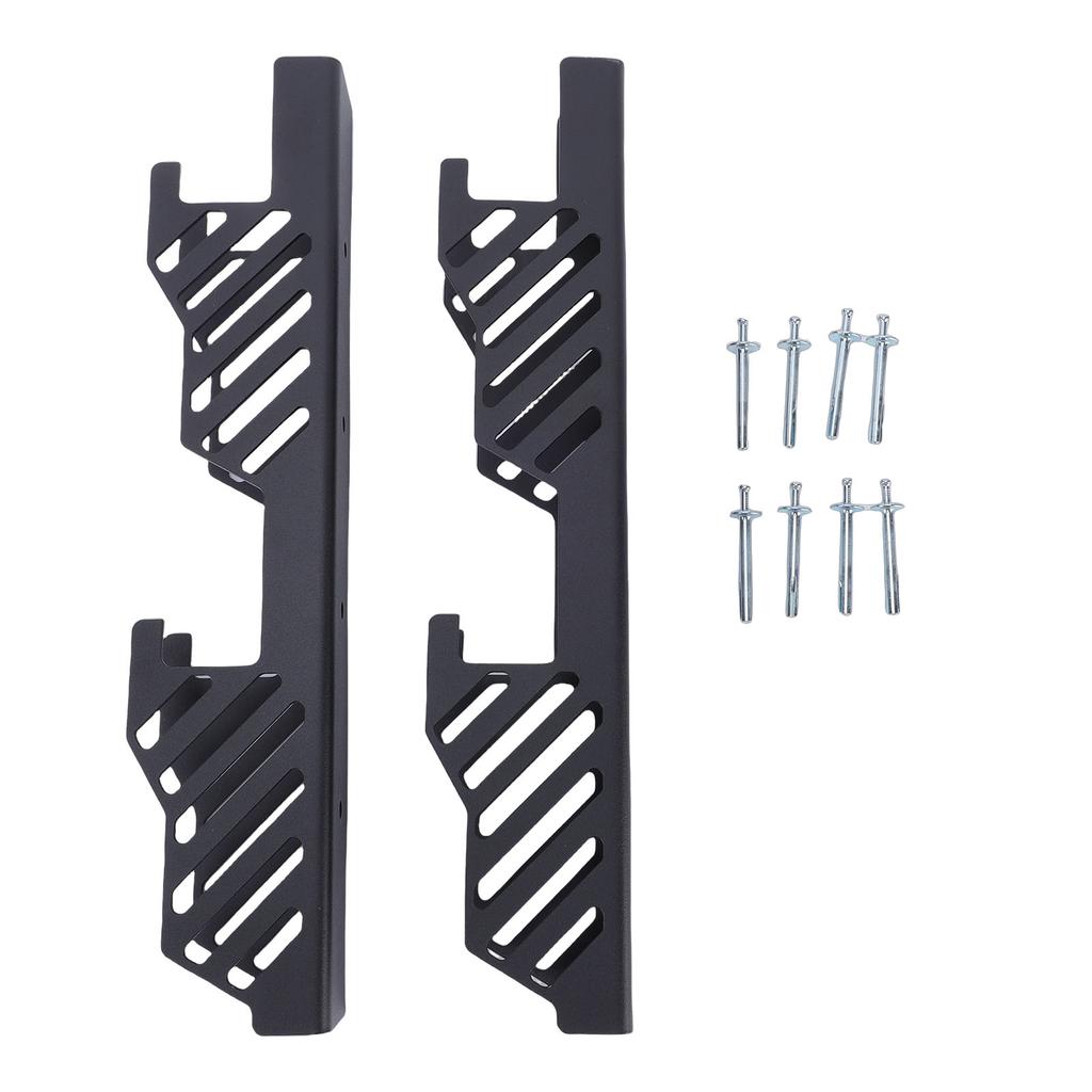 2PCS Jack Stand Wall Mount Organizer Bracket Heavy Duty Metal Jack Storage Rack For 2 and 3 Ton Jack