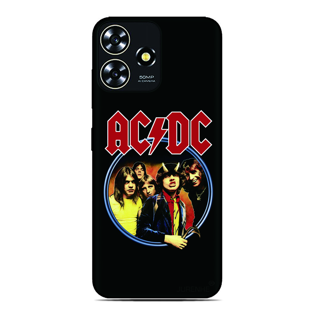 Music AC-DC Phone Case For ZTE Blade V80 V60 V50 Design 4G V30 V40 Vita Axon 60 50 40 Lite 30 Pro 11 V41 Smart A3 A5 Cover