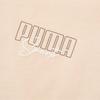 New PUMA Elevatedgraphic T Shirt Women's Peach Bamboo 633789-23