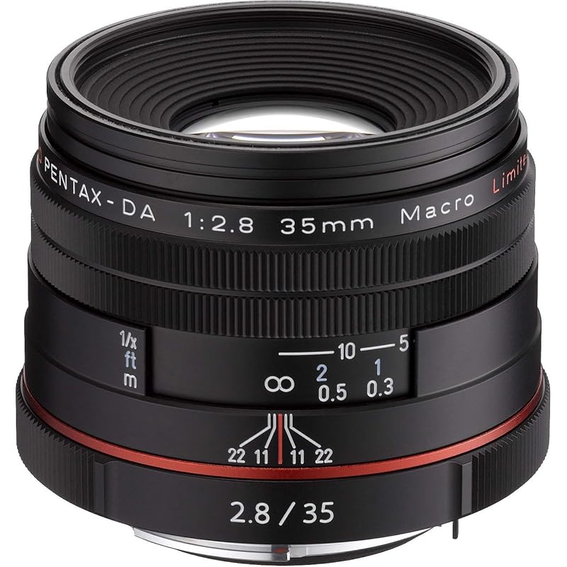 

pentax HD PENTAX-DA 35mmF2.8 Macro Limited black standard single focus lens [For APS-C size] [1-magnification macro lens] [High-quality limited lens,