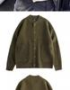 Men's Thick Knit Cardigan - Autumn Winter Solid Color Simple Sweater Coat