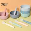Baby Shower Gift for Infants Silicone Feeding Spoon, Soft Non Slip Training Utensil, Easy BPA Free Utensils Cleaning Complementary Spoon And Toddlers