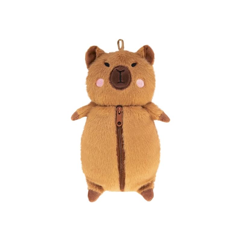 

Cute Cartoon Plush Holders Stylish Pencil Bag For Kids Students Classroom Home Use