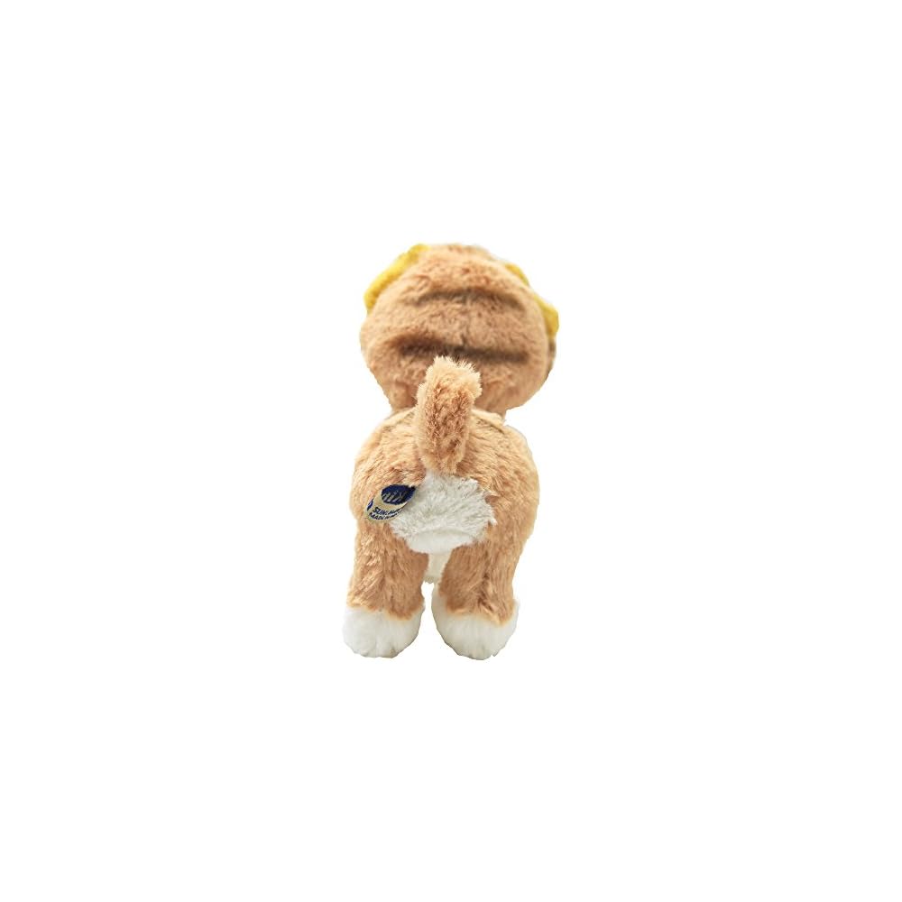 Sunlemon Kitten Scottish Fold Plush Toy Brown 16.7x8x18.4cm Animal Cat Soft Toy
