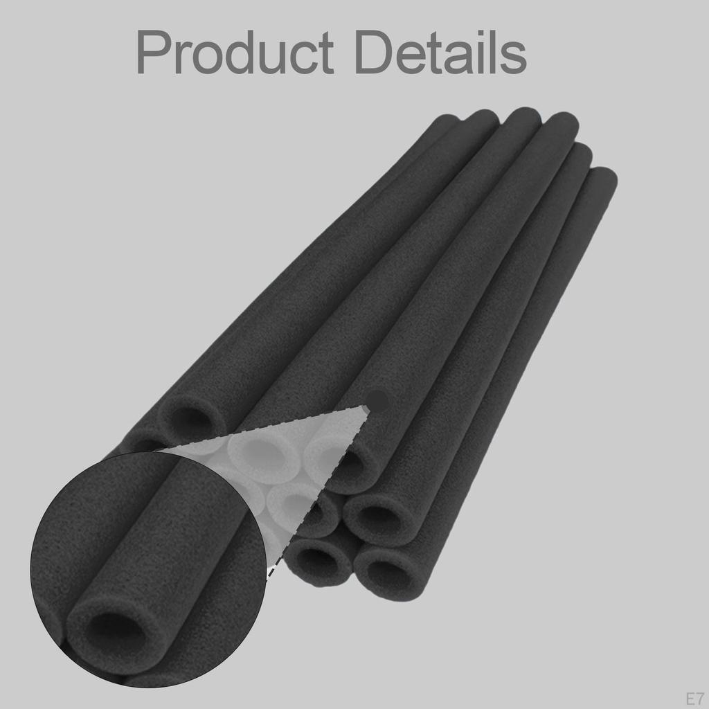 12 Foam Covers for Trampoline Poles, 40 Cm, Easy To Assemble, Portable, , Direct Replacement