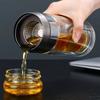 High Borosilicate Glass Tea Water Bottle Double Layer Infuser Tumbler with Tea Filter Drinkware Tea Cup for Brewing Storing Tea