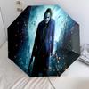 1PC Joker's Transformation Automatic Umbrella - Suitable Travel Outdoor Portable Umbrella Birthday Gift Daily Essentials
