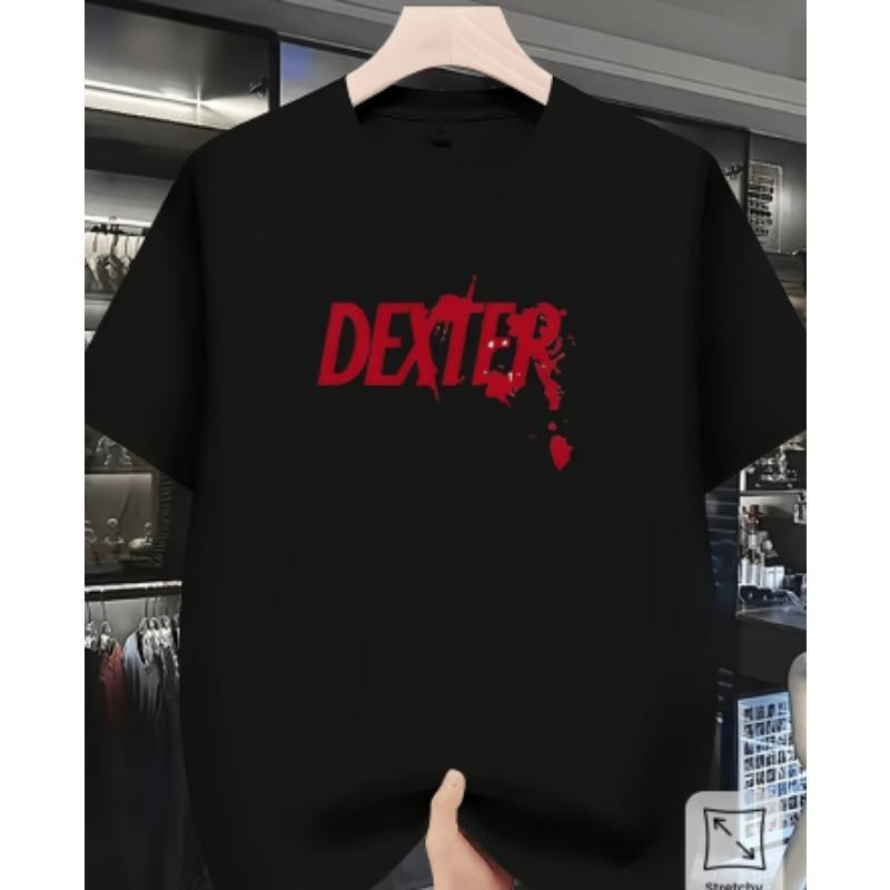 Men's 3D pattern T-shirt short-sleeved T-shirt 3D printed round neck shirt retro retro casual street