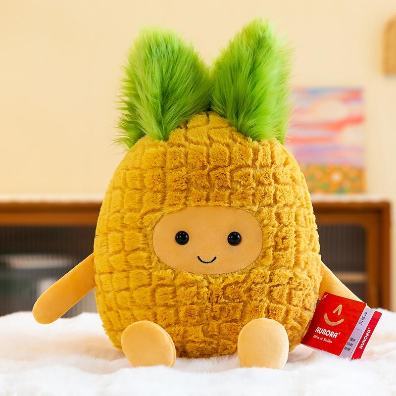 Cactus Plush Toy Pineapple Creative Plush Pillow Children's Soothing Ragdoll Pineapple Doll