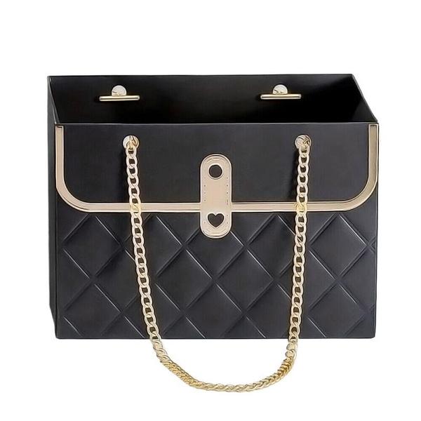 

5шт Цветочная бумажная коробка Букет Портативное ведро для хранения Флористическая сумка Рождественский подарок