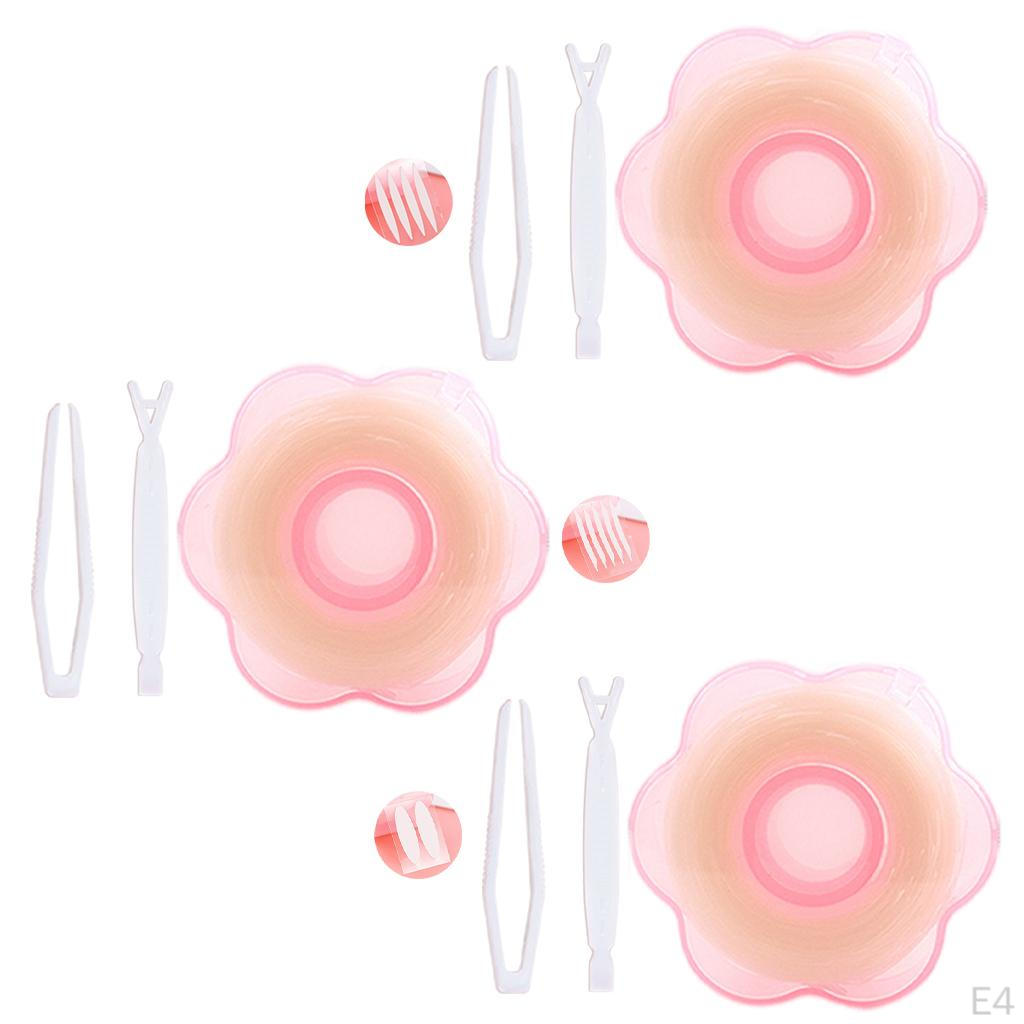 400 Pieces Eyelid Shadow Sticker Double Tape Breathable