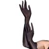Sexy Ultrathin Transparent Smooth Long Gloves For Women Oil Shiny Seamless Mittens High Elastic Party Nightclub Cosplay Gloves