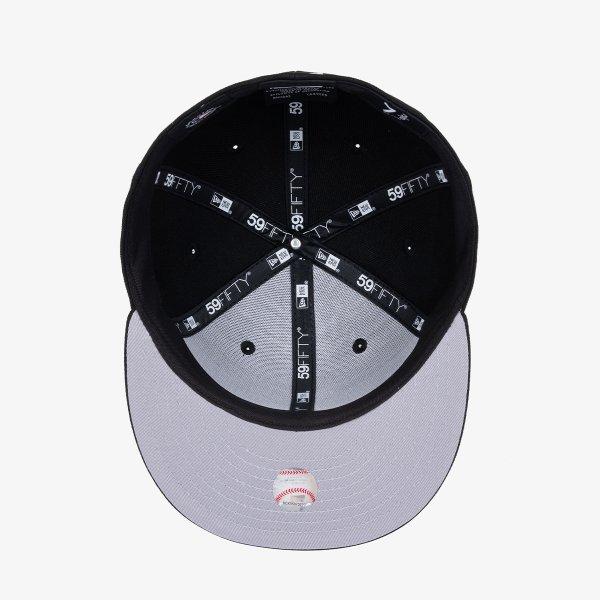 New Era Mlb La Dodgers Basic Fitted Cap bLack White 11591149