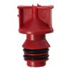 5Pcs Red Air Compressor 17mm Breather Cap Hard Male Thread  Machine