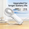 KC PSE Mini Portable Handheld Fan 1800mAh USB Rechargeable Mini Fan Foldable Travel Fan for Car & RV Use