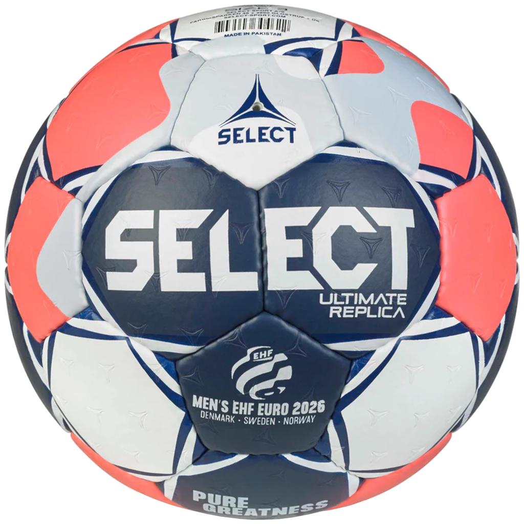 Select Ultimate Replica EHF Euro Men V26 Handball, Unisex Navy Handball