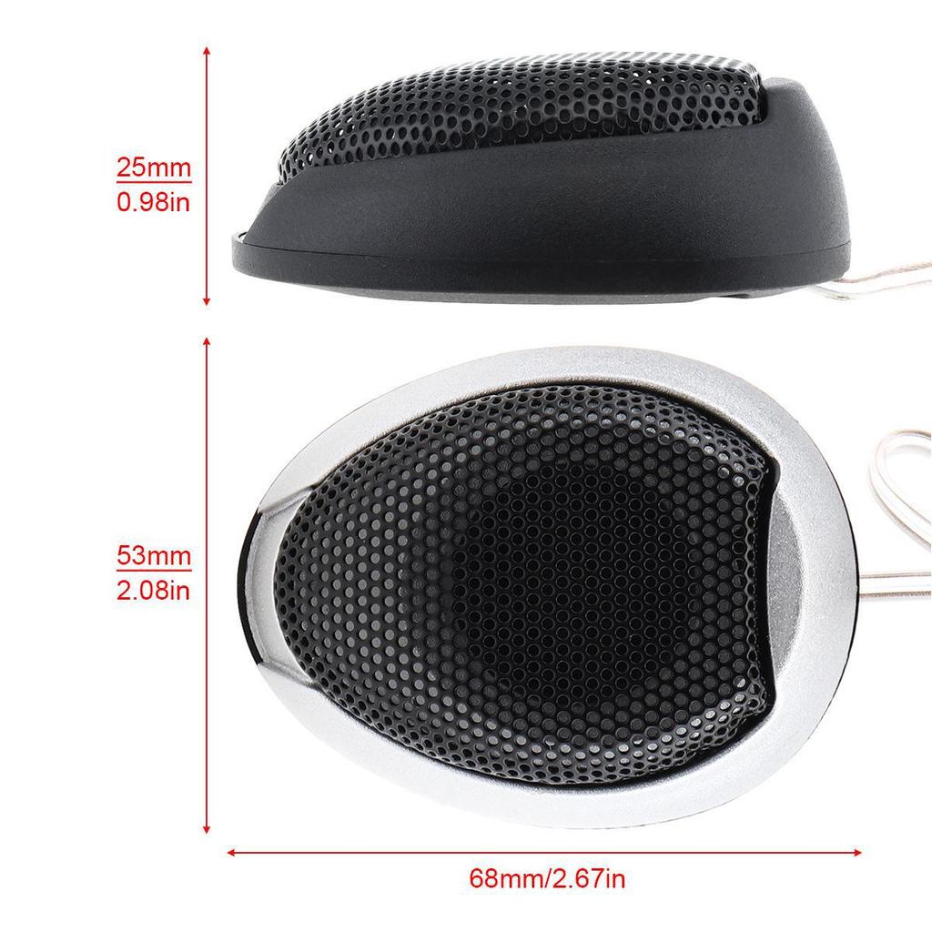 Compact Car Audio Tweeter for Sound Amplification and Upgrade