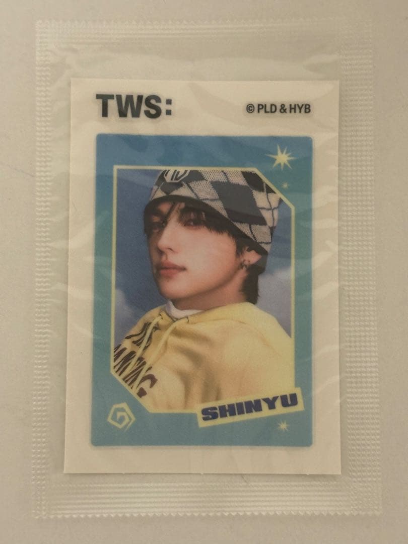 [Б/У] TWS Shinyu Корея Lotte Наклейка