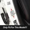 For Mercedes Benz W176 W246 W204 W212 W166 C117 X156 X204 X166 Car Door Lock Buckle Protector Cover Trim Stainless Steel Sticker