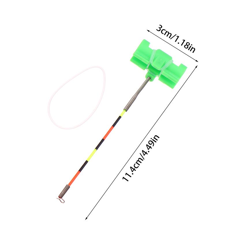 Night Fishing Fishing Rod Lighting Stick Removable Waterproof Fishing Bite Bell Alarm Indicator Float Tackle For Lure Road