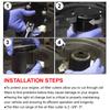 Black Auto Cutting Car Accessories Fit 1PC Aluminum For Range 2-3/8" - 5" Replace 77750 Adjustable Oil Filter Cutter Tool