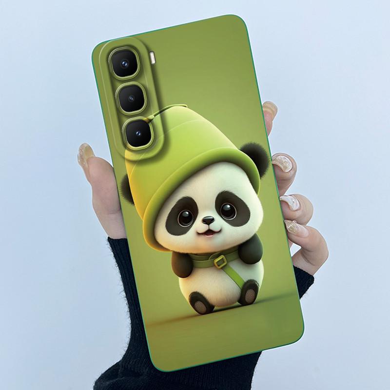 For Infinix Hot 60 Pro Plus Case Fashion Simplicity Flower Liquid Silicone Camera Protection Cover For Infinix Hot 60 Pro+ Capa