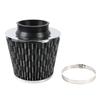 76MM 3" Gekleurd Blauw Roestvrij Staal Gaas Kegel Power Intake Hoge Doorstroming Koudeluchtfilter Luchtinlaatfilter Inductie Kit OFI074