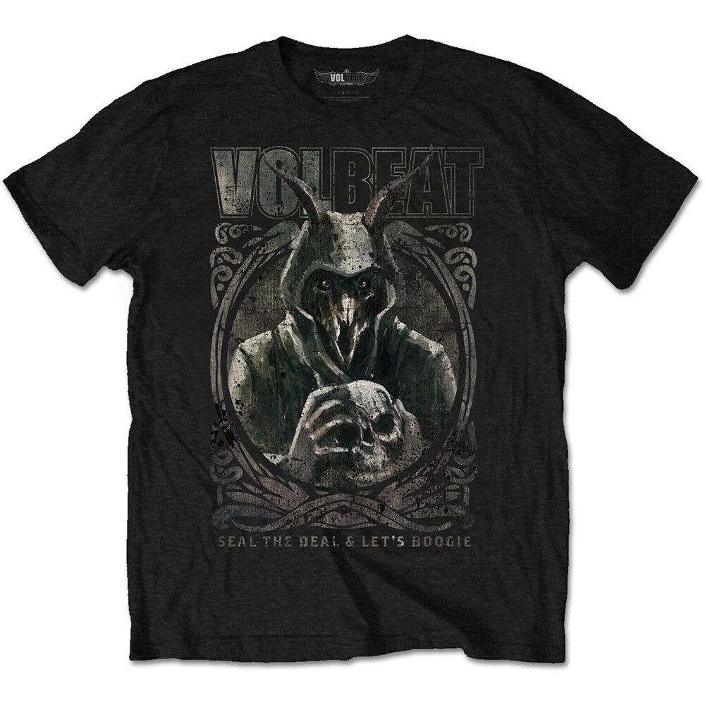 Volbeat Goat With Skull Tee T-Shirt Mens Unisex S