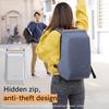 Jin Shengsi 15.6" Anti-Theft Student Backpack with USB Charging and Laptop Compartment