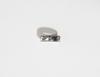 Hakkablacks Silver Spinning Wave Ring