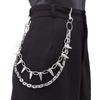 Chaîne de taille multicouche Hip Hop Punk Métal Rivet Bijou pour Performance Scénique