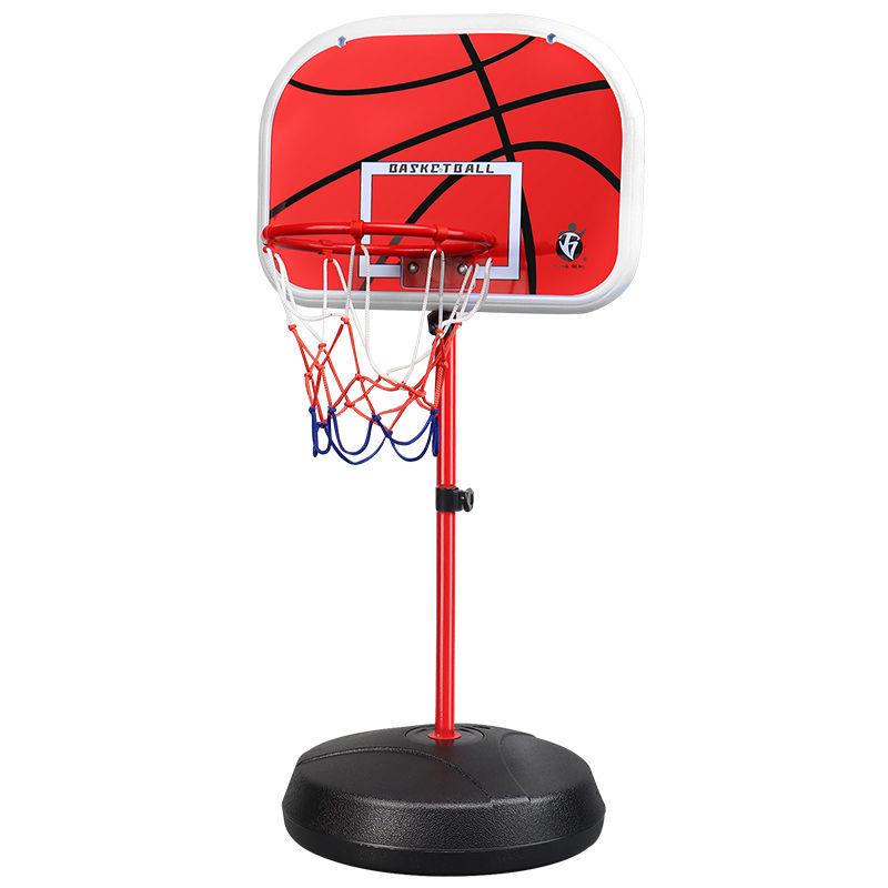 Adjustable Indoor Basketball Hoop with 6 Balls for Kids Ages 3-9